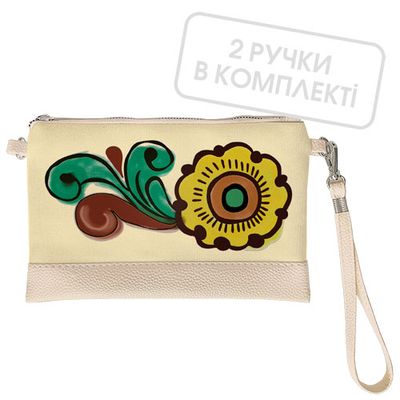 Клатч через плече Квітка. Мистецтво