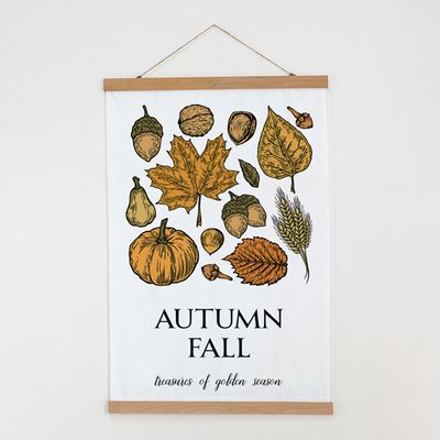 Тканинний постер на стіну Autumn fall