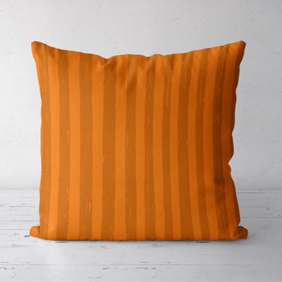 Подушка декоративна (Soft) 45x45 см Руда смужка