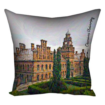 Подушка з принтом 40х40 см Chernivtsi