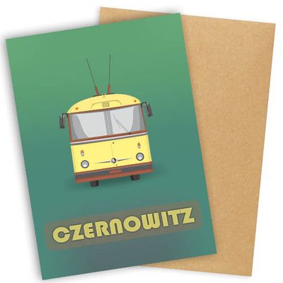 Листівка з конвертом Чернівці