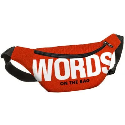 Сумка бананка BUMBAG  Words