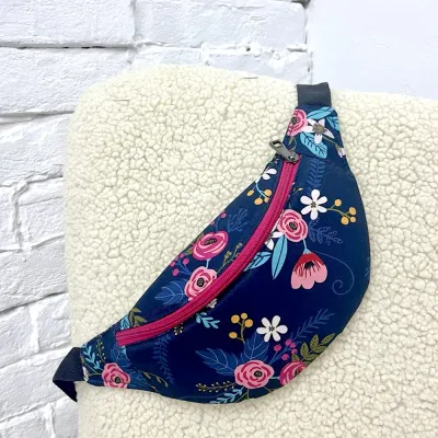 Сумка бананка BUMBAG Квіти