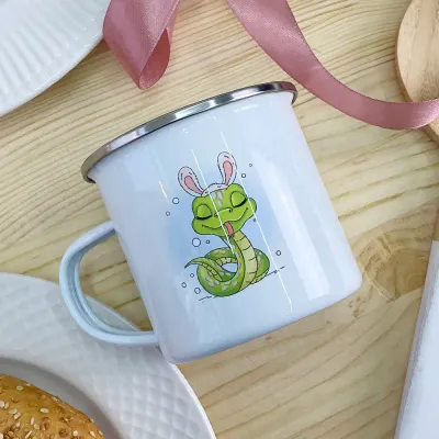 Чашка металева Camper Нехай все здійсниться!