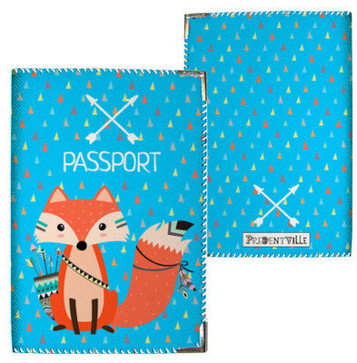 Обкладинка на паспорт Лисичка з стрілами