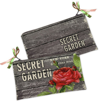 Женская косметичка Secret Garden красный