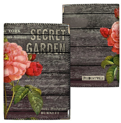 Обкладинка на паспорт Secret Garden троянда