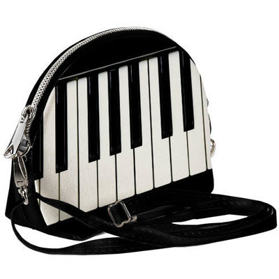 Маленька жіноча сумочка Coquette Клавіші піаніно. Музика