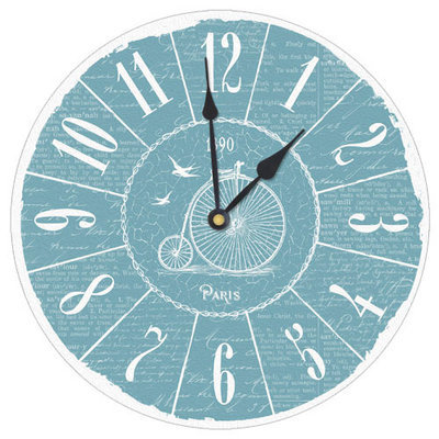 Часы настенные круглые, 36 см Paris 1890