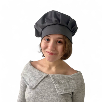 Ковпак кухарський дитячий, сірий