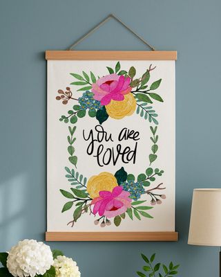Тканинний постер на стіну You are loved