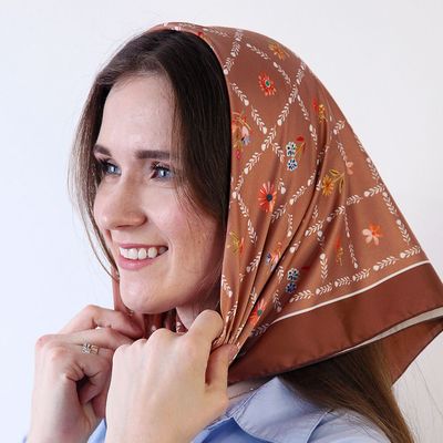 Хустка Мозаїка з квітів