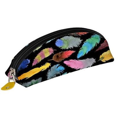 Пенал-косметичка Разноцветные перья