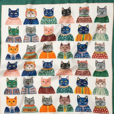 Хустка Парад котиків