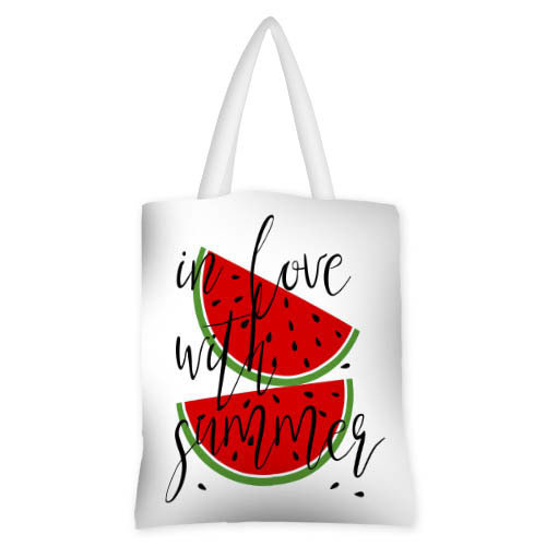 Сумка женская тканевая Original In love with summer watermelon
