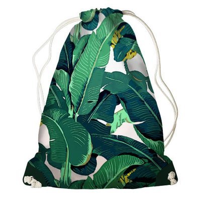 Рюкзак-мішок Тропічні рослини