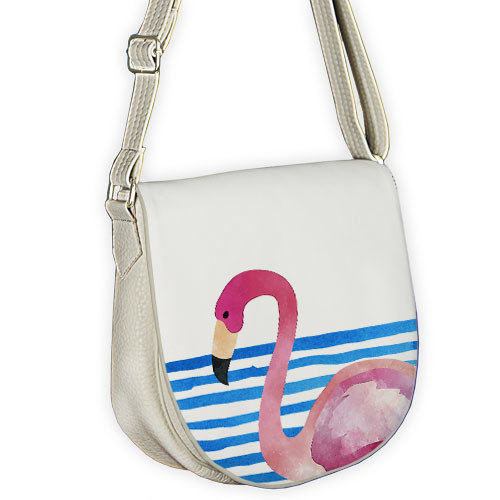 Молодёжная сумка Saddle Фламинго