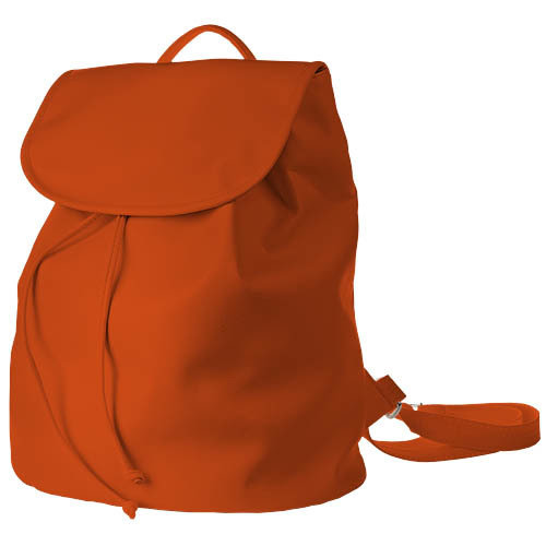 Рюкзак женский кожзам Mod MAXI, цвет морковный