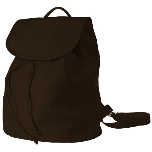 Рюкзак жіночий шкірзам Mod MAXI, темно-коричневий