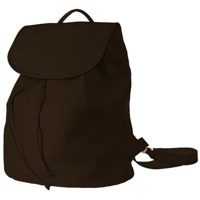 Рюкзак жіночий шкірзам Mod MAXI, темно-коричневий