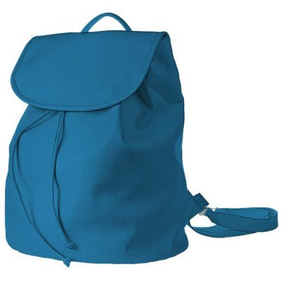 Рюкзак жіночий шкірзам Mod MAXI, блакитний