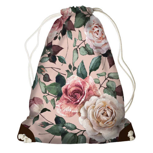 Рюкзак-мешок Нежные розы