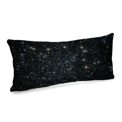Подушка для дивана (бархат) 50х24 см Звездное небо