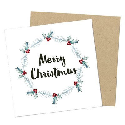 Маленька листівка Merry Christmas