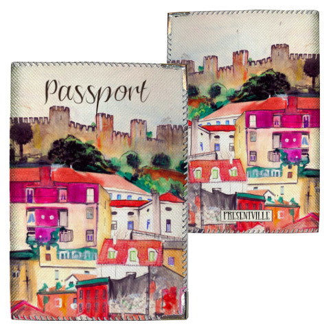 Обложка на паспорт Город