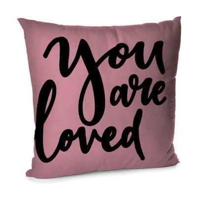 Подушка для дивана 45х45 см You are loved