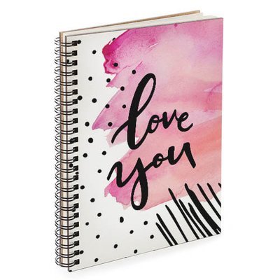 Блокнот Sketchbook (прямоуг.) Love you