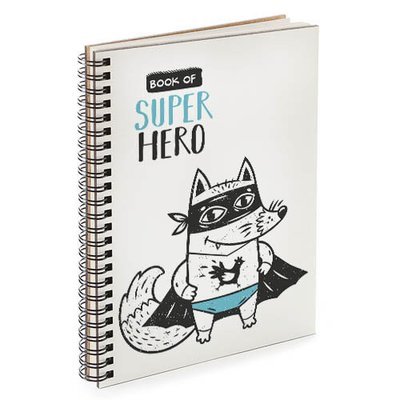 Блокнот Sketchbook (прямоуг.) Book of super hero