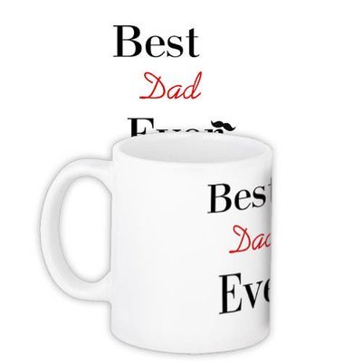 Чашка з принтом Best dad ever