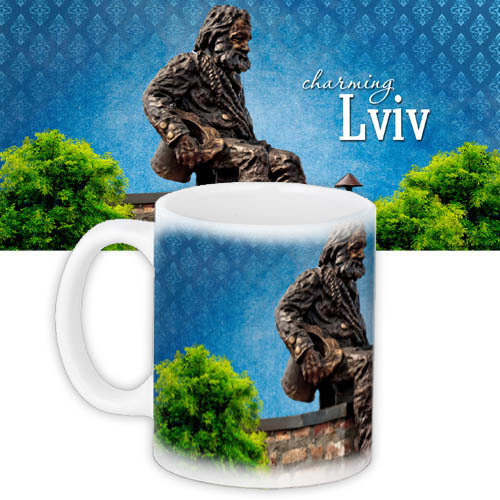 Чашка з принтом Charming Lviv