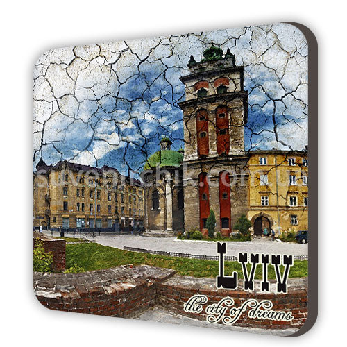 Магнит сувенирный Lviv the city of dreams