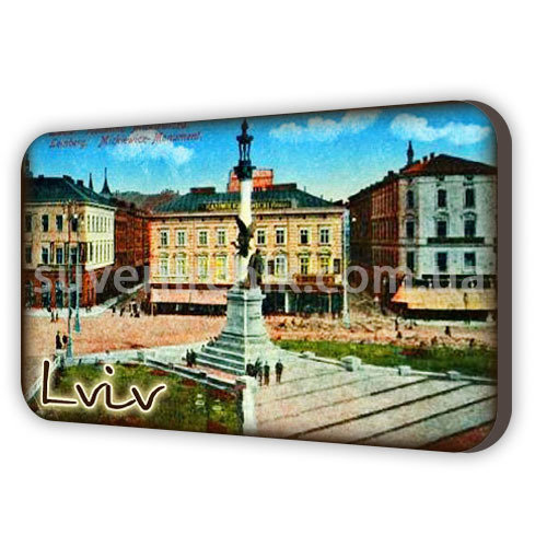 Магнит сувенирный Lviv