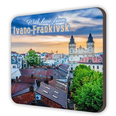 Магнит сувенирный With love from Ivano-Frankivsk