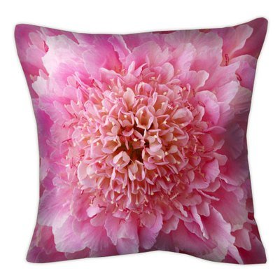 Наволочка для подушки 50х50 см Розовый цветок