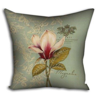 Подушка з принтом 40х40 см Magnolia