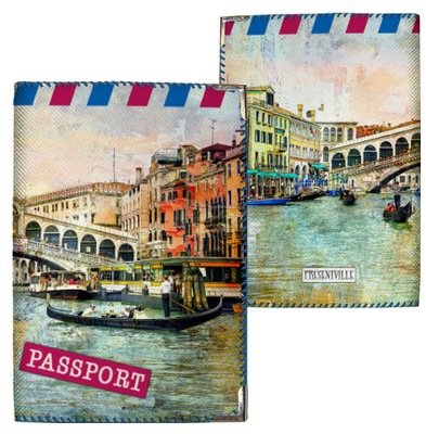 Обкладинка на паспорт Венеція