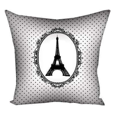 Подушка з принтом 40х40 см Париж