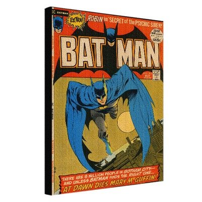 Картина на ткани, 45х65 см Bat man