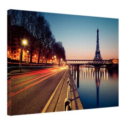 Картина на тканині, 45х65 см Ейфелева вежа, Париж