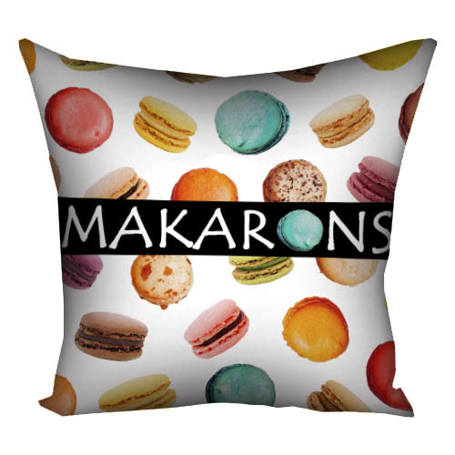 Наволочка для подушки 40х40 см Makarons