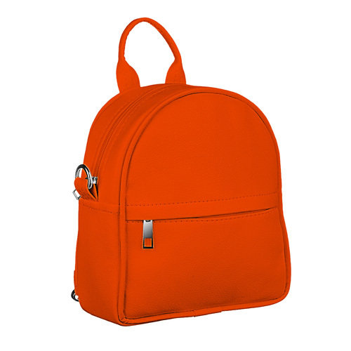 Маленький рюкзак-сумка Rainbow, цвет морковный