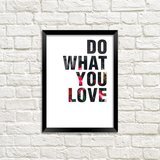 Постер у рамці A4 Do what you love