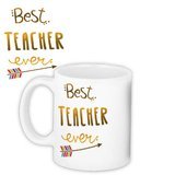 Чашка з принтом Best teacher ever