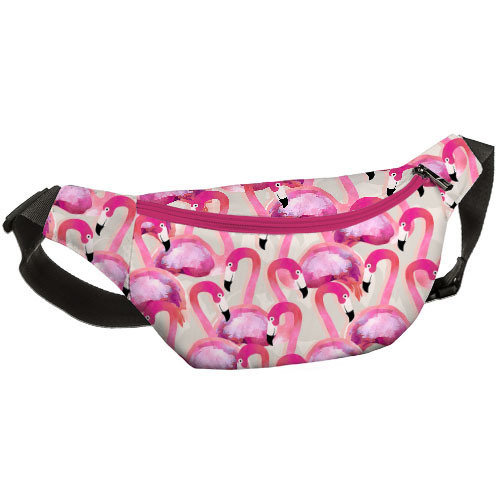 Сумка бананка BUMBAG Фламинго Сумка бананка BUMBAG Фламинго