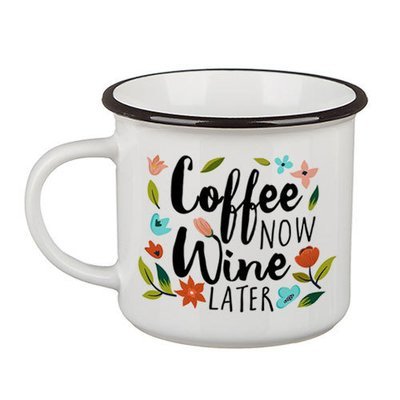Стильная кружка Camper Coffee now, wine later KRC_18J021