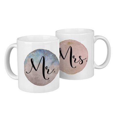 Парні чашки Mr and Mrs